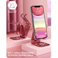 thumbnail image 5 of i-Blason Cell Phone Stand, Foldable Adjustable Phone Mount Holder, Compatible with iPhone 13/iPhone 12/11/Galaxy S21/Pixel 6, Android Smartphones, All Smart Phone (Lava), 5 of 7