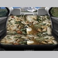 thumbnail image 6 of Pzuqiu Car Seat Covers Set Auto Decor Polyester, Compatible with Automotive Seat SUV Seats, for Cars Truck, Deer and Maple Leaf Pattern Design, 6 of 10