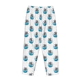 thumbnail image 5 of Naloa Turtle Print Women’s Ultra-Soft Comfy Pajama Lounge Pants with Pockets & Drawstring, 5 of 8