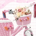 thumbnail image 6 of GLAF 16 in Kids Bicycle, Girls' Bike with Training Wheels, Streamers & Basket - Perfect for Ages 2-9, Pink, 6 of 15
