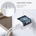 thumbnail image 4 of LIFE CONNEKT Carga Eficiente y Versátil: Cargadores de Red Eléctrica con Entrada Dual Tipo C y USB p LIFE CONNEKT CUBO DOBLE, 4 of 4