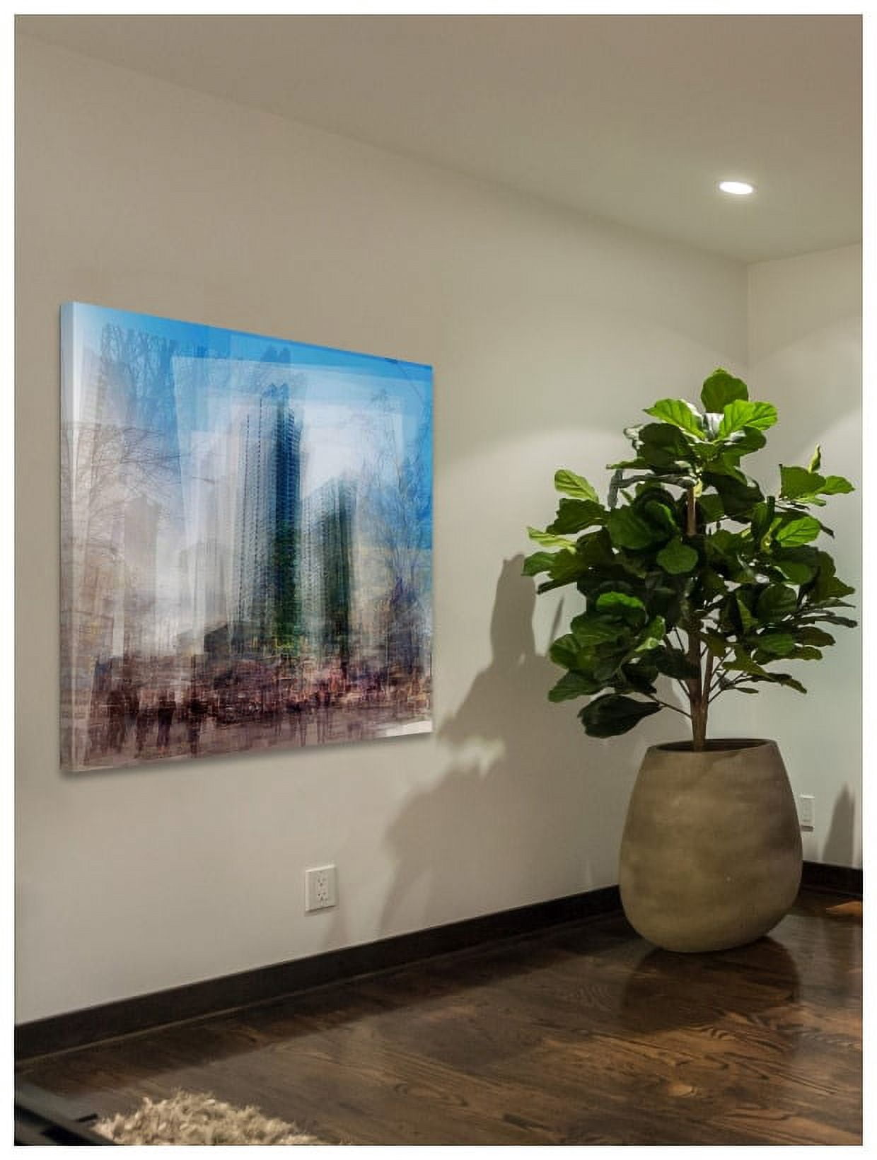 "Yonge at Sheppard" Painting Print on Wrapped Canvas