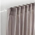 thumbnail image 3 of 55" Petite Café Curtain Rod, Leaf Finials, Wall or Ceiling Mount, White, 3 of 3