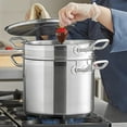 thumbnail image 2 of Truecraftware – 8 qt. Stainless Steel 3 pc Double Boiler Set- for Melting Chocolate Candy Butter and Cheese Dishwasher & Oven Safe, 2 of 6