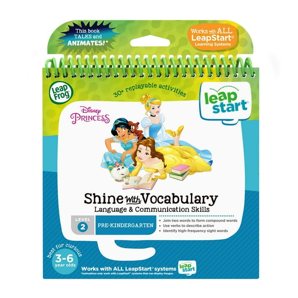 LeapFrog LeapStart 3D Disney Princess Shine with Vocabulary Book - Walmart.com - Walmart.com