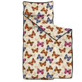 thumbnail image 2 of Butterfly Colorful Wing Pattern Teens Toddler Nap Mat with Pillow, Sleeping Mat Bag for Preschool Daycare 51"x22", 2 of 6