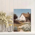 thumbnail image 2 of Qisvanset Country Cottage Landscape Canvas Wall Art 15.75x11.81 Inches, 2 of 8