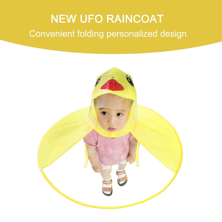 baby yellow rain jacket