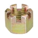 thumbnail image 4 of 2uds M16x2mm Hexagonal Ranurada Tuerca, Grado 8 Carbono Acero Hexagonal Castillo Tuercas, Color Cinc, 4 of 6