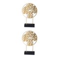 thumbnail image 2 of maskred Contemporary Nordic Home Office Desktop Decor with Iron Accessories Gold S 2Set, 2 of 6
