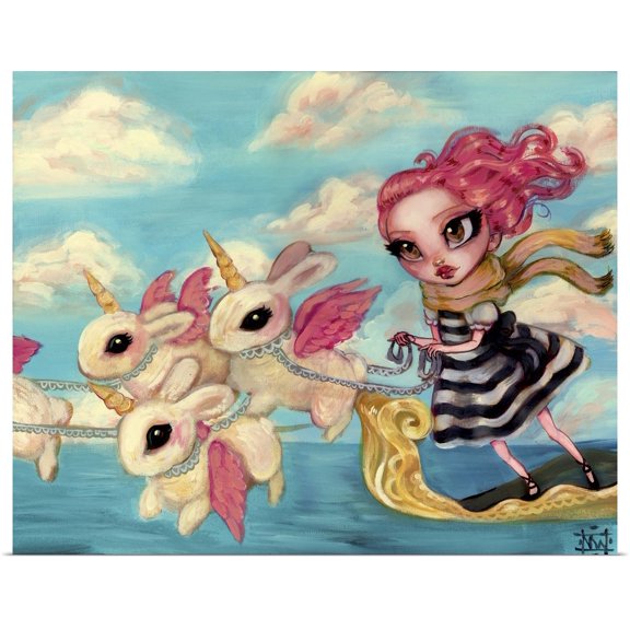 Great BIG Canvas | Rolled Natasha Wescoat Poster Print entitled Epic Adventure