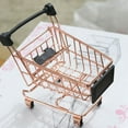thumbnail image 2 of MasteelfCA Shopping Cart Shape Makeup Sponge Holder Makeup Powder Puff Drying Rack, 2 of 8