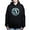 Black, variant on - Destructive Delta Logo - Pullover Hoodie, Classic & Comfortable Hooded Sweatshirt