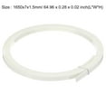 thumbnail image 2 of Uxcell Plastic Binding Purfling Strip 1650x7x1.5mm for Acoustic Classical Guitar White 2 Pack, 2 of 5
