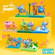HAPPY HAUL Disney Stitch Goes Wild Scene Setters Blind Box Collectible Figure with Scenic Base & Accessories, 3 in Tall, Short-Run Drop, Ages 8+