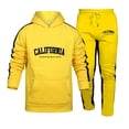 thumbnail image 4 of Conjunto de chándal con capucha y estampado de moda para hombre, ropa deportiva informal para exteriores, para uso diario, otoño e invierno, novedad, 4 of 4