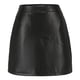 thumbnail image 5 of Falda de cremallera de cadera de media longitud informal de estiramiento de cuero sexy de moda de mujer Wmkox8yi  FGJ652, 5 of 7