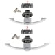 thumbnail image 5 of 2 piezas empuje pomo muebles pared armario puerta 128mm kusrkot Cerradura de la puerta de la caravana, 5 of 8