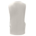 thumbnail image 7 of Ediodpoh Women's Long Linen Vest Summer Casual Sleeveless Womens Coats Beige M, 7 of 7