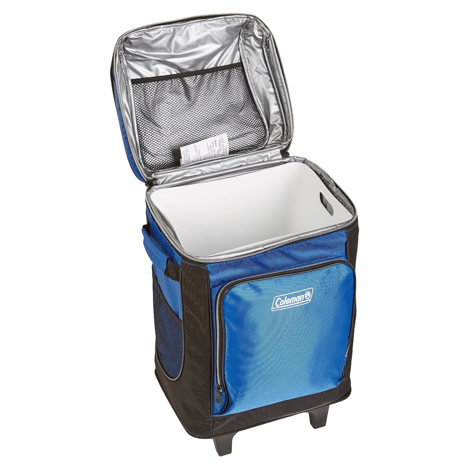 Coleman 42 Can Wheeled Soft Antimicrobial Cooler with Telescoping
