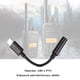 thumbnail image 5 of Adaptador de audio para auriculares tipo C a 3,5 mm (3 unidades), cable USB-C a conector de micrófono auxiliar hembra de 3,5 mm para Moto Z, Le 2/Le Pro 3 (no compatible con Pixel) (negro), 5 of 8