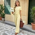 thumbnail image 2 of SELONE Two Piece Sets for Girls Back to School Uniform Drawstring Tops and Pants Big Kids Outfit 5-15Y, 2 of 6