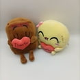 thumbnail image 5 of Pancake and Choco Plush Pillow, 7 Inch Cute Chocolate and Pancake in Love Plushies Toy, Soft Stuffed Animal Pillow Gift for Fans,Christmas Home Decorative, 5 of 7