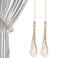 thumbnail image 1 of piezas de cuerda decorativa para cortina con perlas, soporte para cortina, cuerda para atar cortinas, 1 of 7