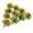 Orange Yellow, variant on 10pcs 1/150 N Scale Trees Model Train Forest Diorama Scenery Layout Scene #6