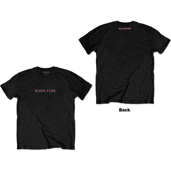 T-Shirt Unisexe BlackPink Born Pink (Impression au Dos)
