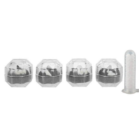 Dientes De Vampiro De Halloween, Dientes De Colmillos De Vampiro Fáciles De Usar Con Caja Para Fiesta De Hombre Lobo Para Adultos Y Niños Para Regalos De Fiesta De Cosplay Para