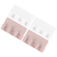 thumbnail image 1 of Wall-Mounted Holder Phone Holder For Wall Smartphone Charging Support White 12X7X1.3cm 4Pcs, 1 of 4