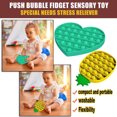 thumbnail image 2 of Juego de juguetes sensoriales Push Bubble Fidget para aliviar el estrés, 2 piezas, 2 of 4
