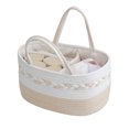 thumbnail image 1 of Cuerda de Almacenamiento Ideal para Dormitorio Cocina Armario Organización Tejido Natural Lavandería Juguete y artículos para el hogar Holder, 1 of 8