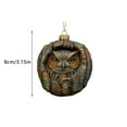 thumbnail image 2 of 3.15 Inch Owl Christmas Tree Decorations Owl Xmas Ornament Personalized 2D Flat Acrylic Ornaments Animals Birds Lover Gift for Home Decor, 2 of 2