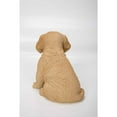 thumbnail image 3 of Hi-Line Gift Ltd Sitting Yellow Golden Retriever Puppy Statue, 3 of 6