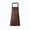 A-Brown, variant on Waterproof Oilproof Faux Leather Kitchen Apron With Front Pocket,Adjustable Neck Strap Stain Resistant Cooking Bib for Home BBQ Restaurant Men Women(Brown)