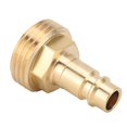 thumbnail image 1 of Adaptateur de Tuyau RV à Connexion Rapide, Raccords de Tuyau Robustes PF247007 Installation Facile Résistant à l'Usure pour Sortie de Pulvérisation RV 3/4 Po, 1 of 7
