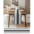 thumbnail image 3 of Gray White Table Runner 108 Inches, Modern Gradient Geometric Bed Runner Dresser Scarves Tabletop for Indoor Outdoor Parties/Ceremony/Banquet, 13"x 108", 3 of 8