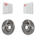 thumbnail image 1 of CMX Front Disc Brake Rotors Pair for Car 2004-2005 Acura TL Automatic transmission K8-100368, 1 of 8