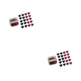 thumbnail image 4 of 20 piezas pasador de pelo en forma de corazón de plástico y cómodo Sonducket decorar pinzas para el pelo Clip rojo negro 1 2piezas, 4 of 6