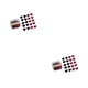 thumbnail image 4 of Pasador de pelo de plástico Minnieouse 20 piezas rojo negro accesorio de Clip cómodo regalo fiesta, 4 of 6