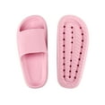 thumbnail image 4 of LAVA Unisex Ultra Soft Slippers Cloud Touching Anti-Slip EVA Slides Bathroom Shoes（Black, M), 4 of 10