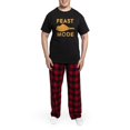 thumbnail image 5 of CafePress - Feast Mode Men's Dark Pajamas - Men's Dark Loose Fit Cotton Pajama Set, 5 of 7