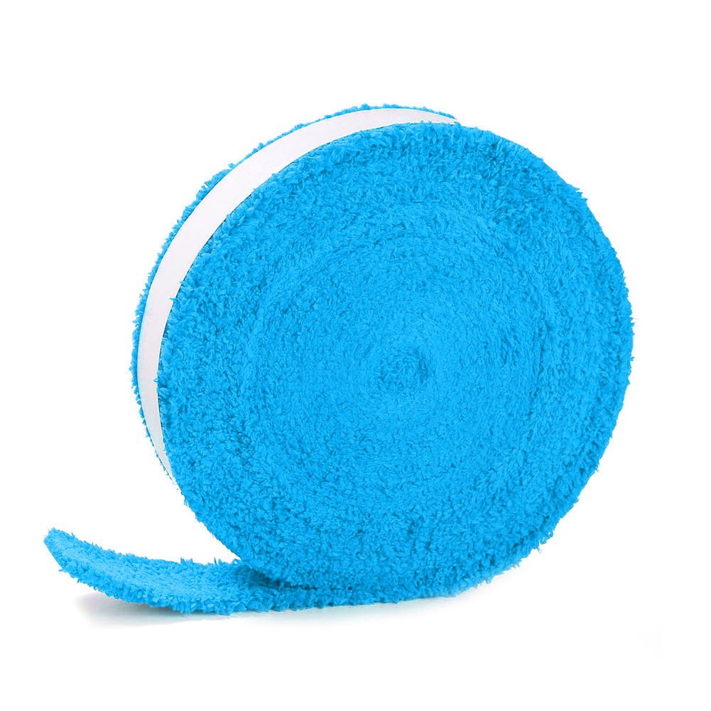 Splihome Badminton Tennis Grip Tape Towel Glue Anti-Slip Racket Grip Sweatband，Red
