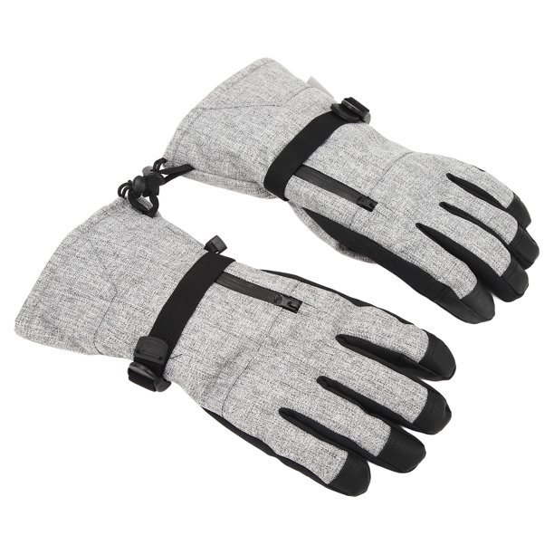 Guantes de esquí Impermeables 1 par -30 ℉ Guantes de ante de Piel de Ciervo con Aislamiento de Invierno Guantes Térmicos para Ciclismo Correr Conducir en Clima Frío para ANGGREK Otros