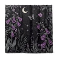 thumbnail image 2 of Yayeee Shower Curtain with Hooks 72"x72" Waterproof Fabric Bathroom Hanging Decor, Gothic Floral Print, 2 of 5