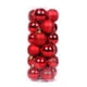 thumbnail image 1 of 24 bolas de Navidad de 3 cm, adornos para árbol de Navidad, bolas colgantes para árbol de Navidad, decoración para árbol de Navidad, regalo de Año Nuevo, color rojo, 1 of 3