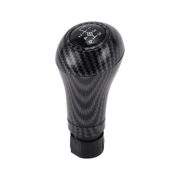 Unique Bargains 6 Speed Manual Gear Shifter Knob - Car Stick Shift Knob - for Mercedes-Benz C-Class W204 2007-2014 Plastic Black - 1 Pc