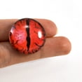 thumbnail image 5 of Swirling Red Dragon Glass Eyes, 5 of 7